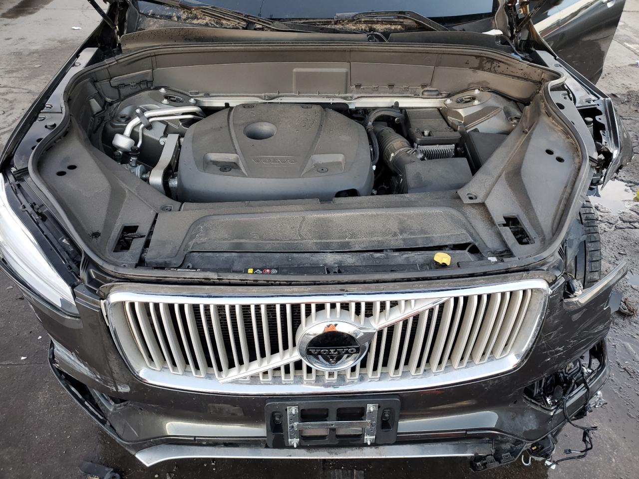 2018 Volvo XC90 VIN YV4A22PL1J1366052 Copart auction photo, front end / side damage thumbnail 12
