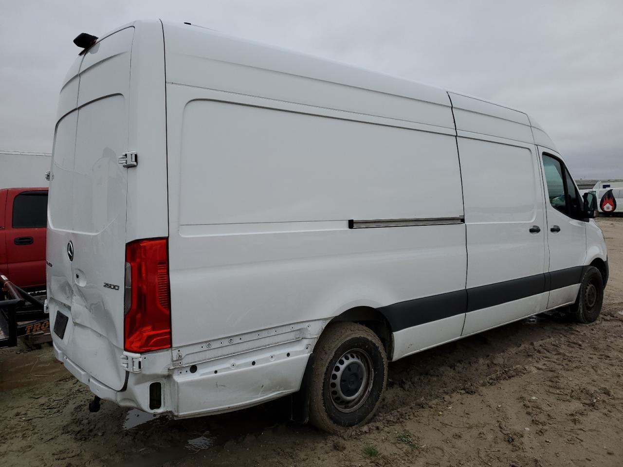 2023 Mercedes-Benz Sprinter VIN W1Y4NCHY6PT154733 Copart auction photo, rear end damage thumbnail 3