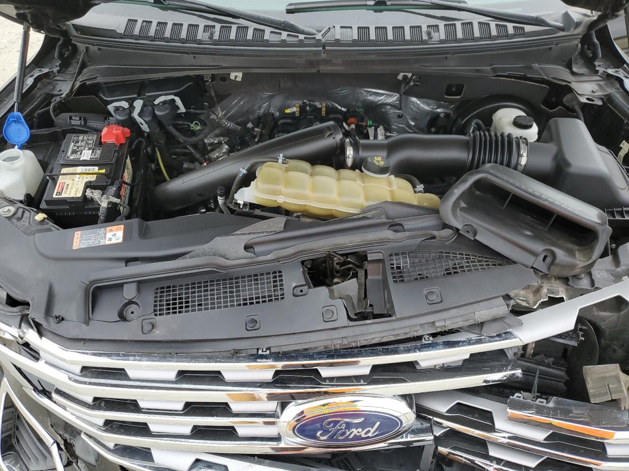 2021 Ford Expedition VIN 1FMJU1KT5MEA08525 Copart auction photo, front end damage thumbnail 12