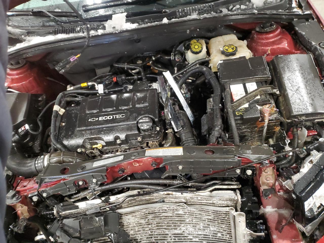 2016 Chevrolet Cruze VIN 1G1PE5SB1G7216087 Copart auction photo, front end damage thumbnail 11