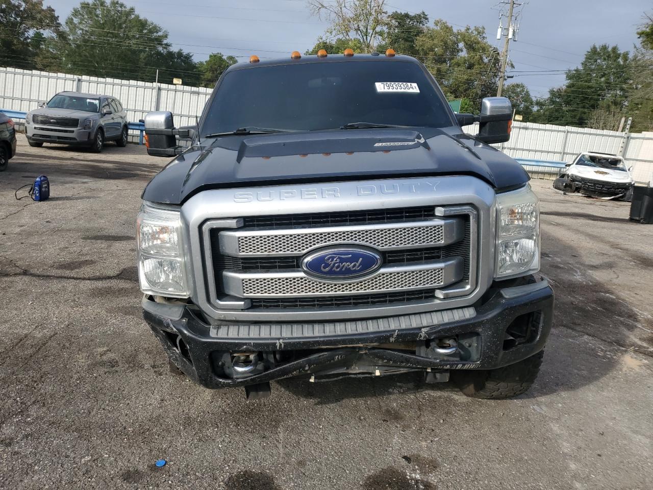 2015 Ford F250 VIN 1FT7W2BT5FED65284 Copart auction photo, side damage thumbnail 5