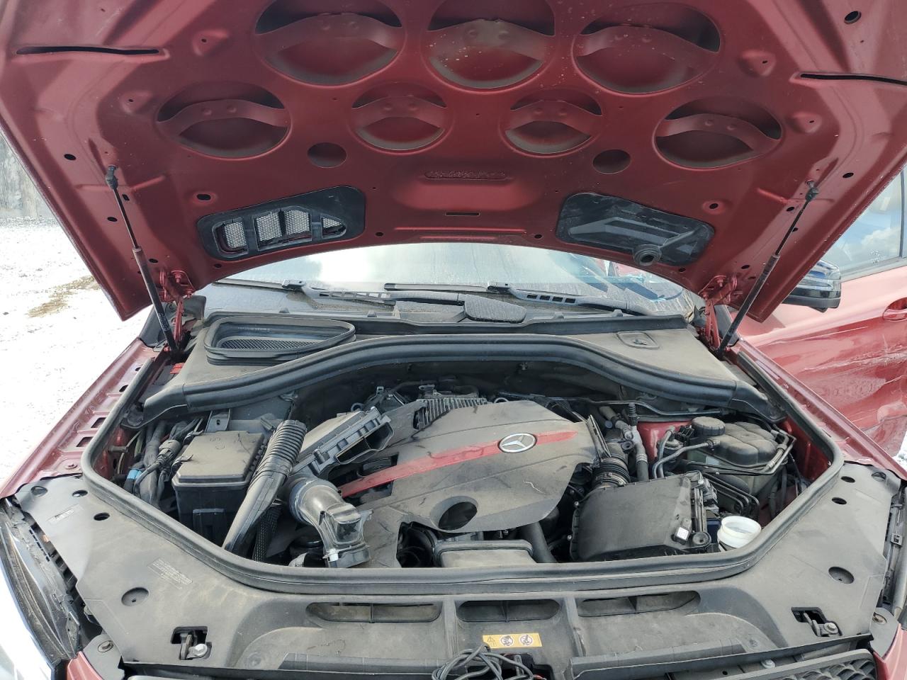 2016 Mercedes-Benz GLE VIN 4JGED6EB0GA048296 Copart auction photo, side damage thumbnail 11