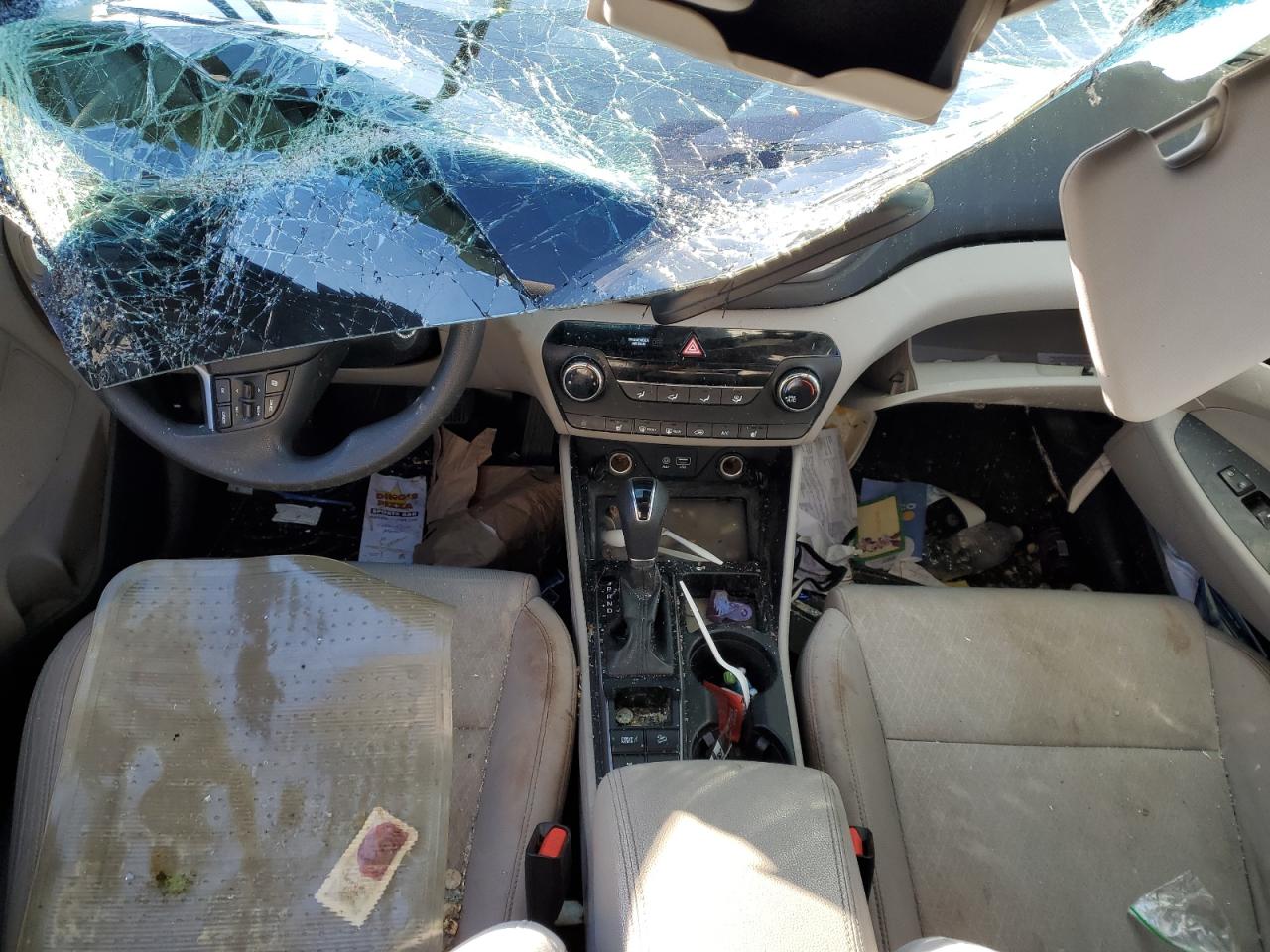 2018 Hyundai Tucson VIN KM8J3CA4XJU745844 Copart auction photo, all over damage thumbnail 8