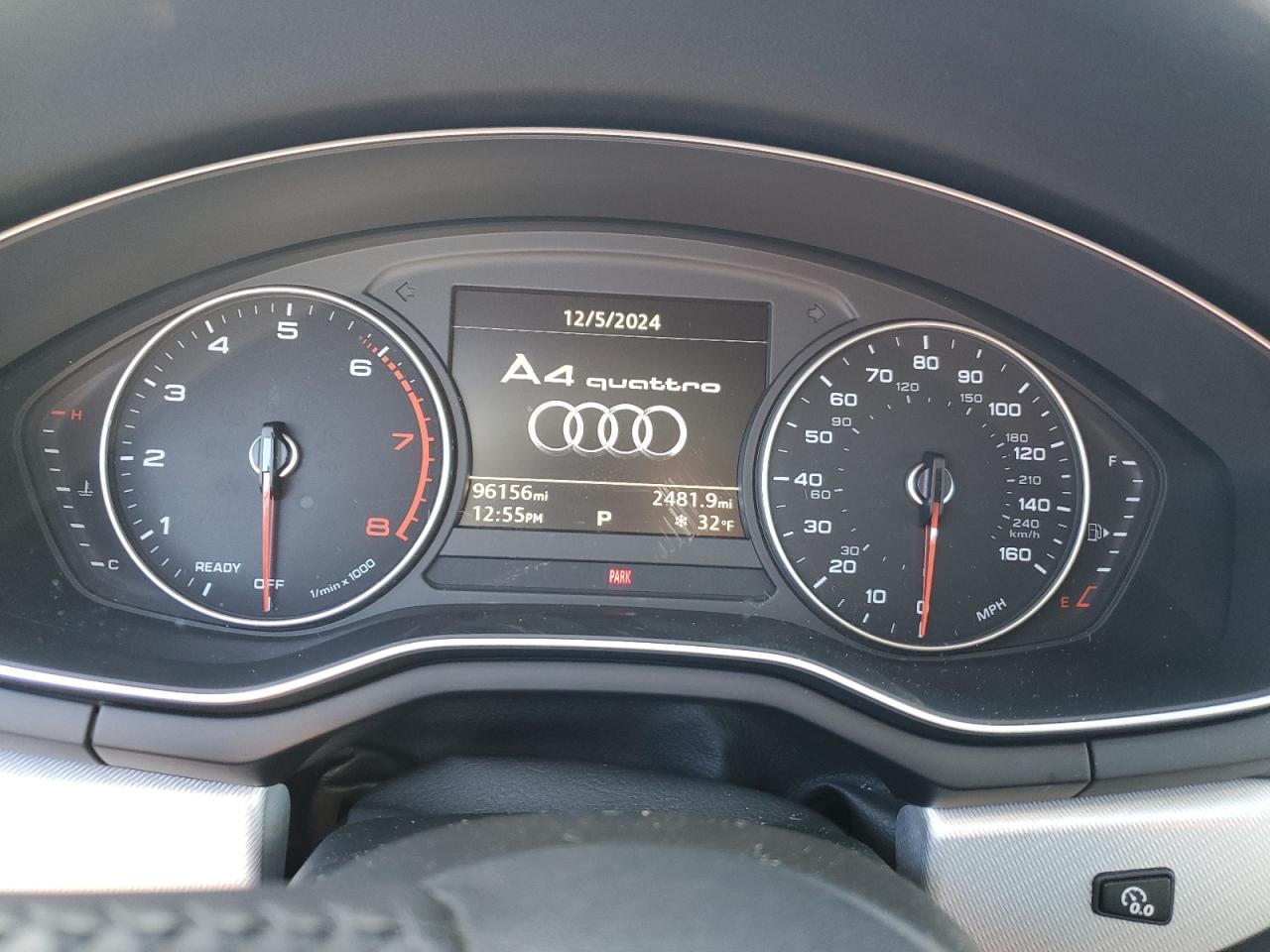 2017 Audi A4 VIN WAUANAF47HN052470 Copart auction photo, all over damage thumbnail 9