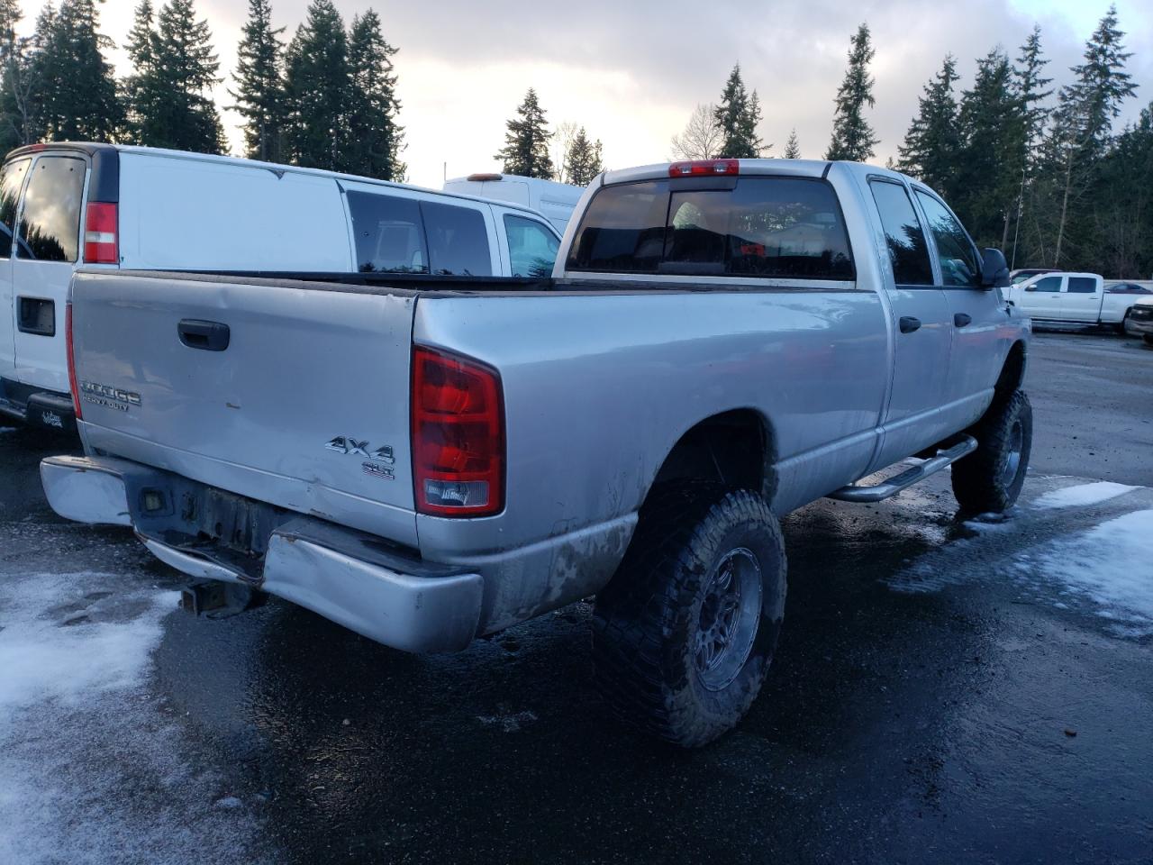 2003 Dodge RAM VIN 3D7KU28663G771375 Copart auction photo, rear end damage thumbnail 3
