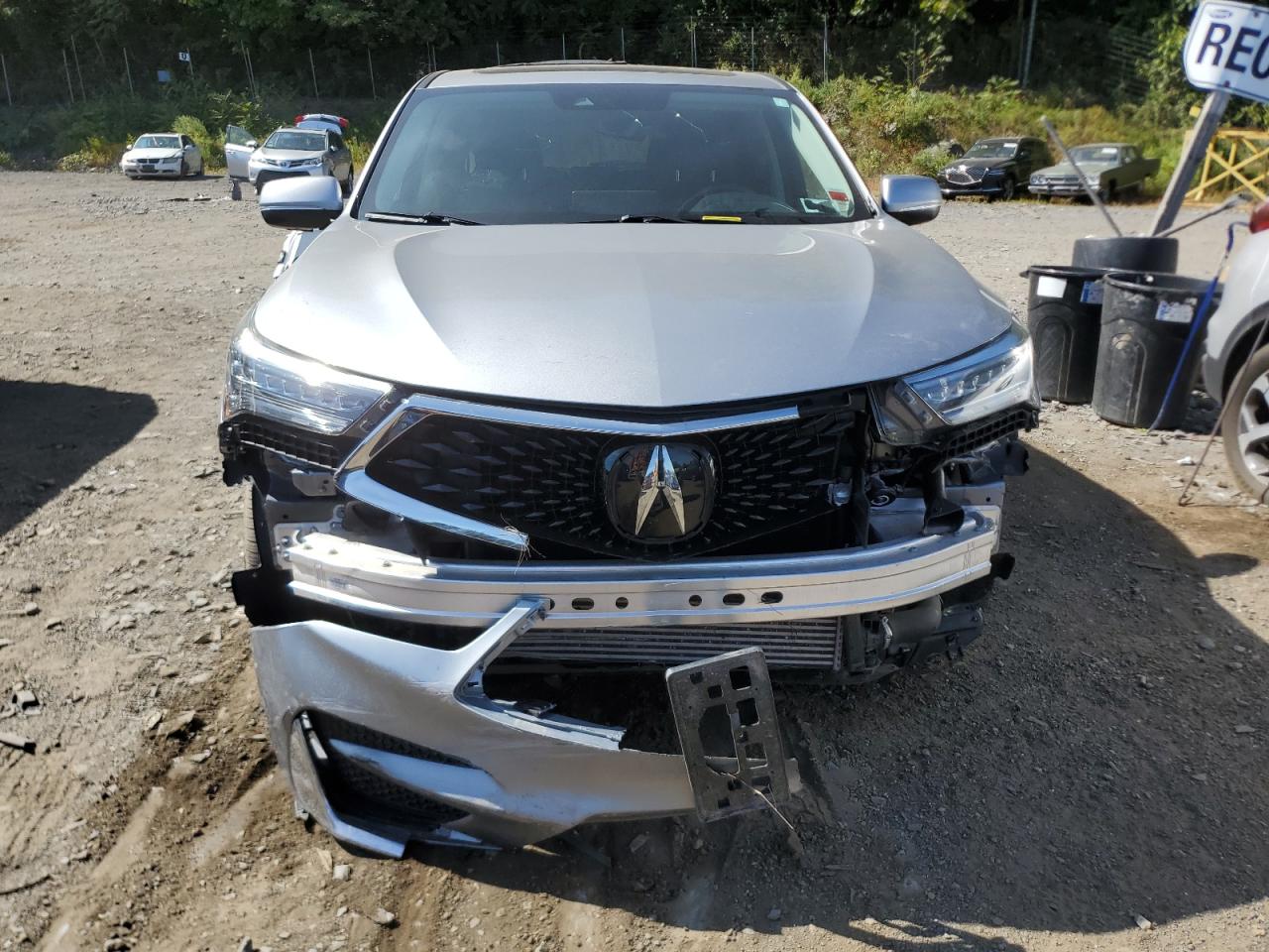 2020 Acura RDX VIN 5J8TC2H38LL015946 Copart auction photo, all over damage thumbnail 5