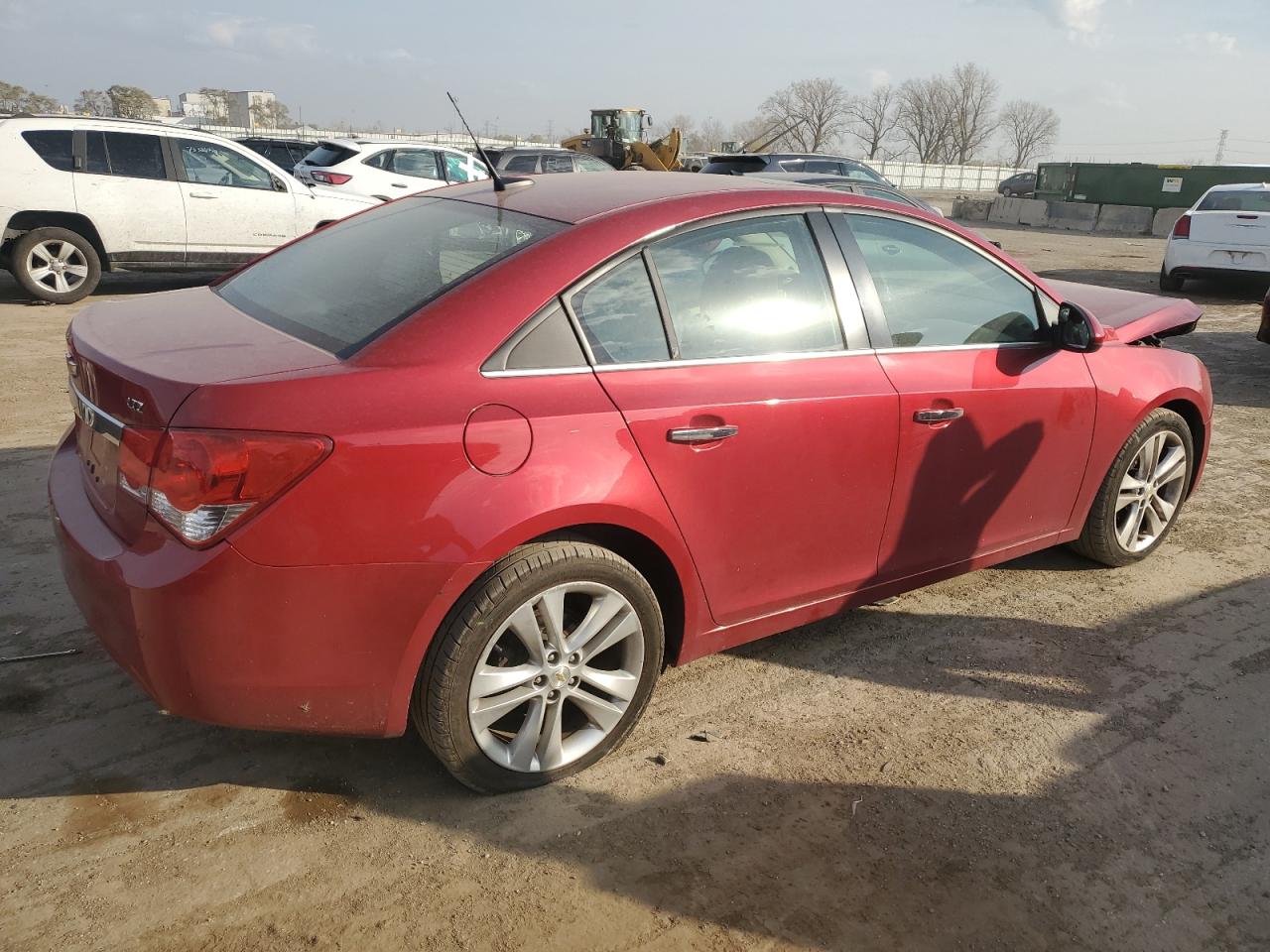 2011 Chevrolet Cruze VIN 1G1PH5S93B7272349 Copart auction photo, front end damage thumbnail 3