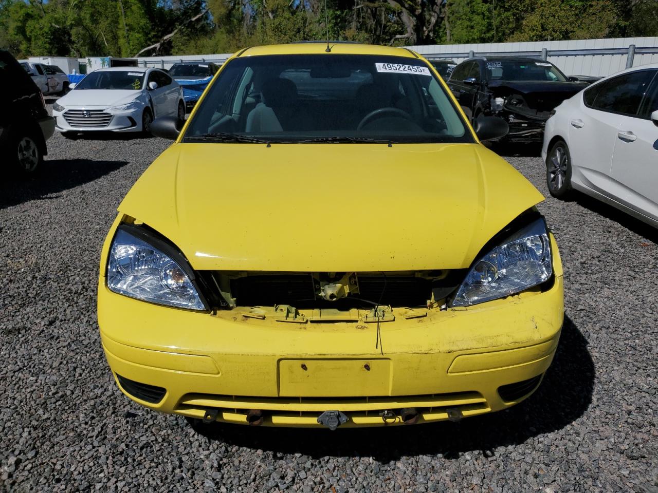 2005 Ford Focus VIN 3FAFP31N45R143144 Copart auction photo, front end / rear end damage thumbnail 5