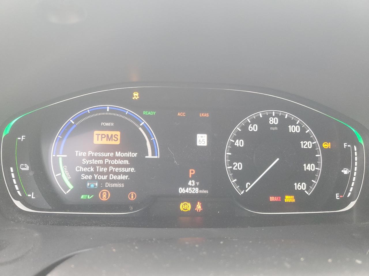 2020 Honda Insight VIN 19XZE4F50LE010526 Copart auction photo, rear end / side damage thumbnail 9