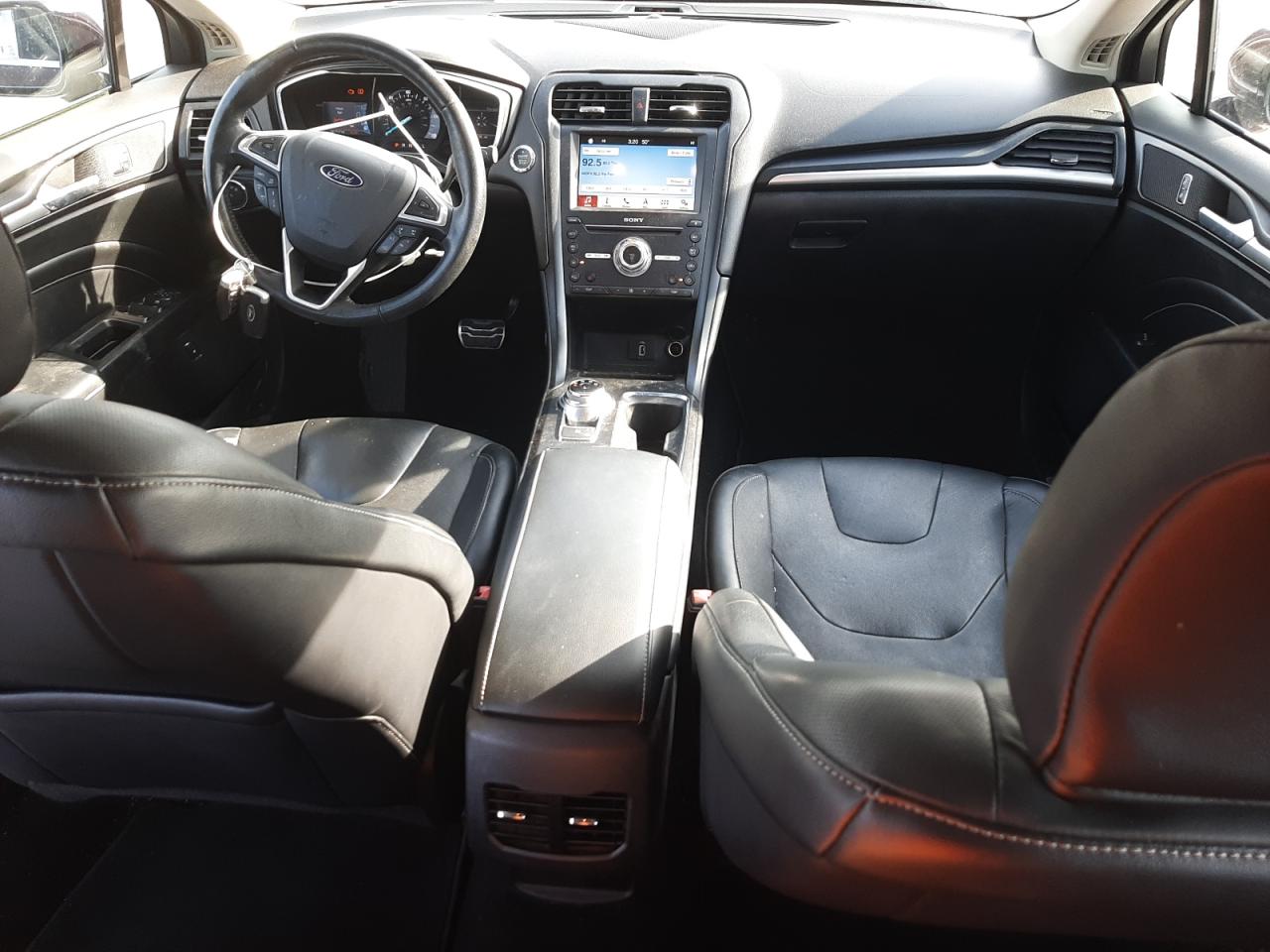 2017 Ford Fusion VIN 3FA6P0SU6HR238944 Copart auction photo, front end damage thumbnail 8