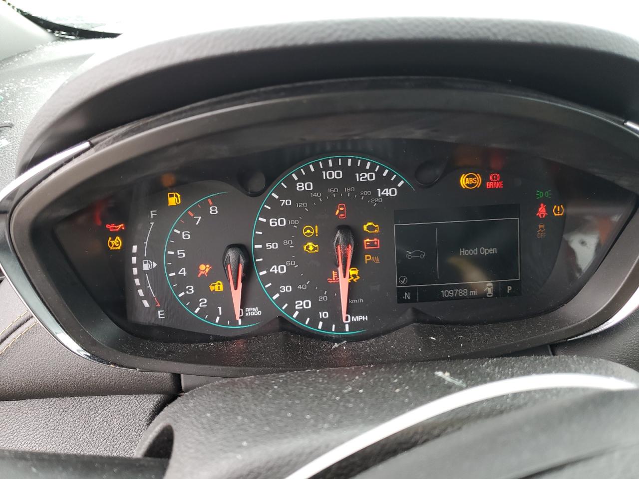 2018 Chevrolet Trax VIN 3GNCJLSB9JL278093 Copart auction photo, front end damage thumbnail 9