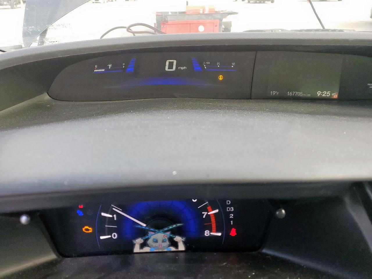2013 Honda Civic VIN 2HGFG3B58DH515573 Copart auction photo, front end damage thumbnail 9