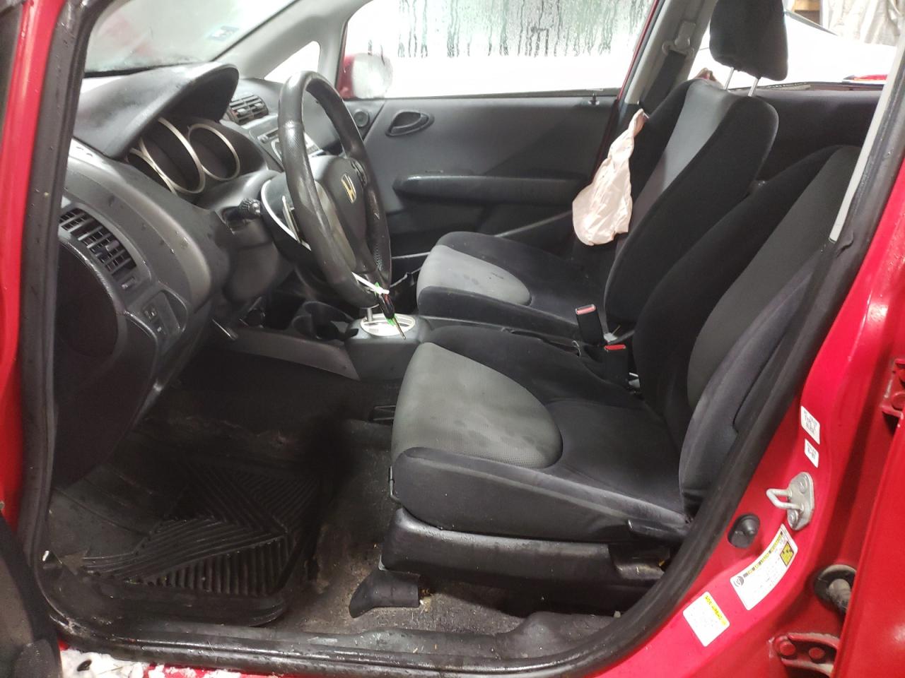 2007 Honda Fit VIN JHMGD38697S059462 Copart auction photo, all over damage thumbnail 7