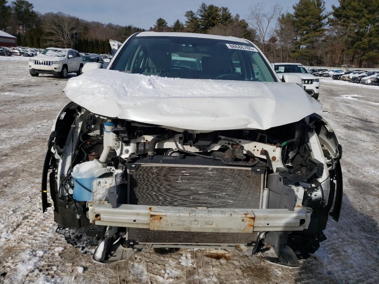 2017 Honda HR-V VIN 3CZRU6H30HM723590 Copart auction photo, front end damage thumbnail 5