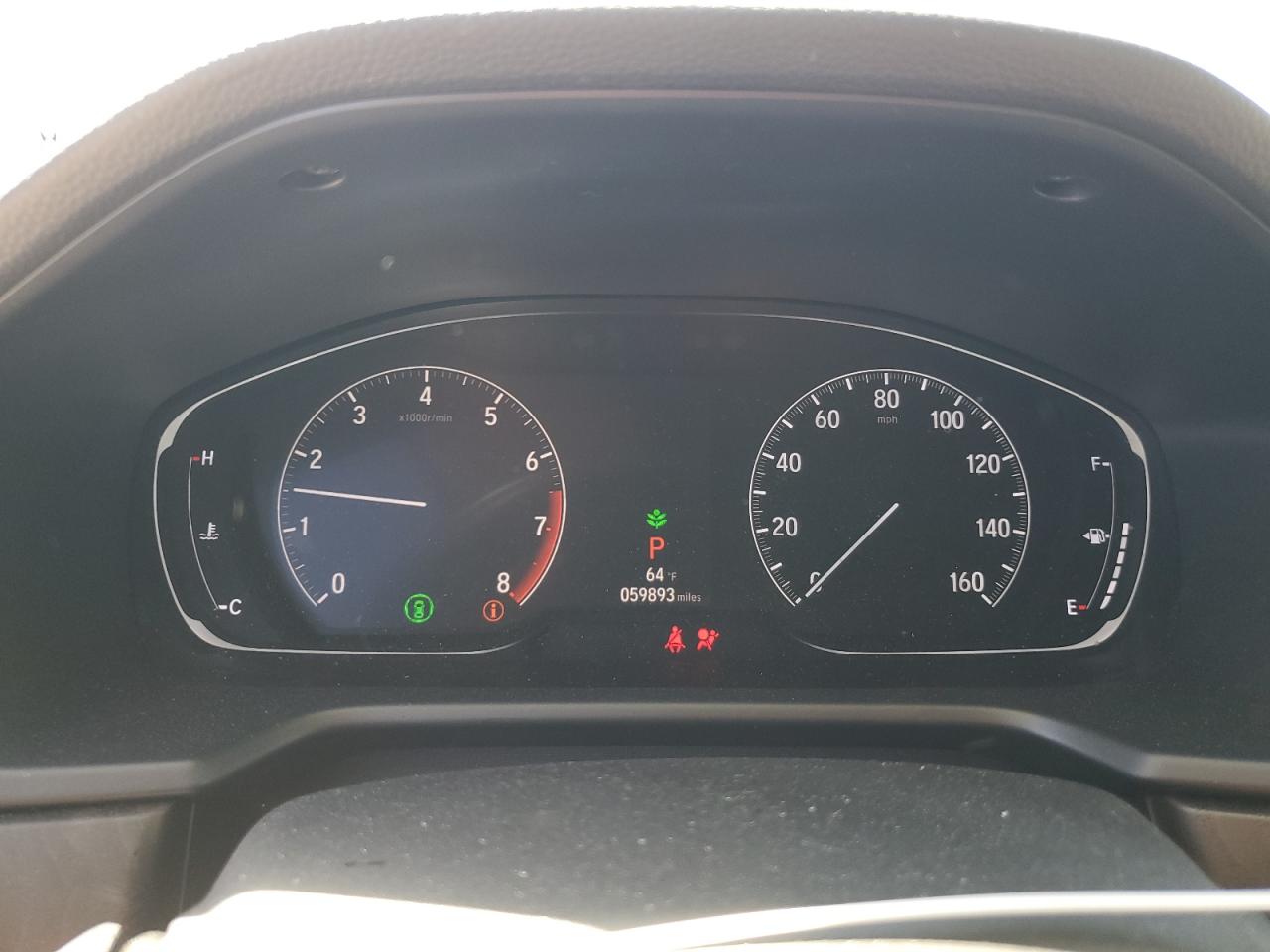 2018 Honda Accord VIN 1HGCV1F53JA238509 Copart auction photo, side damage thumbnail 9