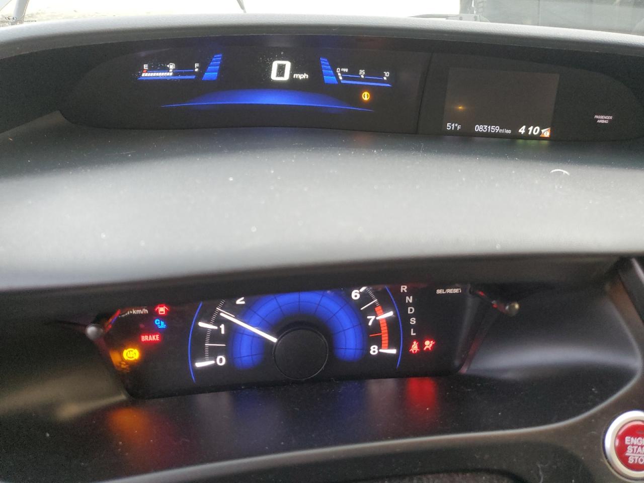 2015 Honda Civic VIN 19XFB2F87FE212939 Copart auction photo, side damage thumbnail 9