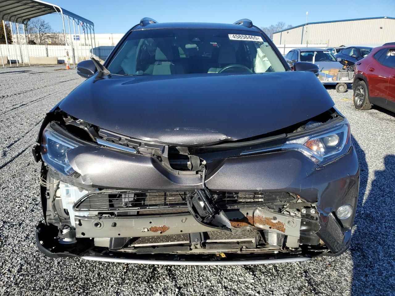 2018 Toyota RAV 4 VIN 2T3RFREV9JW745177 Copart auction photo, front end / rear end damage thumbnail 5