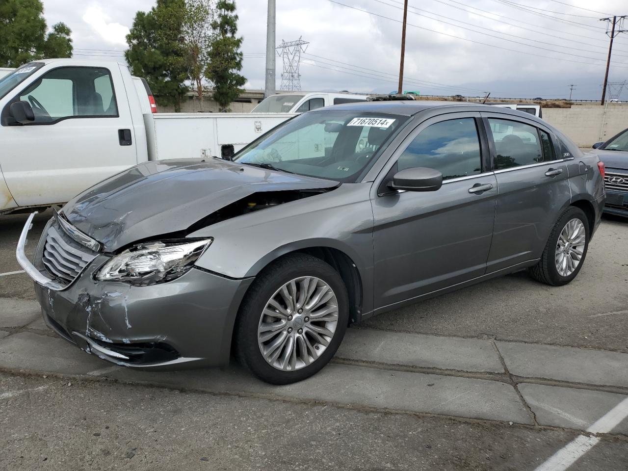2012 Chrysler 200 VIN 1C3CCBAB0CN117749