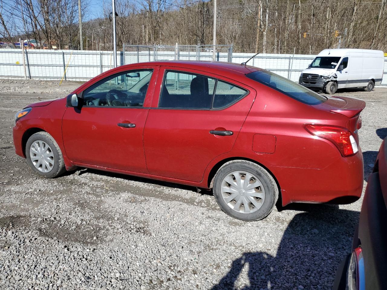 2015 Nissan Versa VIN 3N1CN7AP6FL888237 Copart auction photo, water/flood damage thumbnail 2