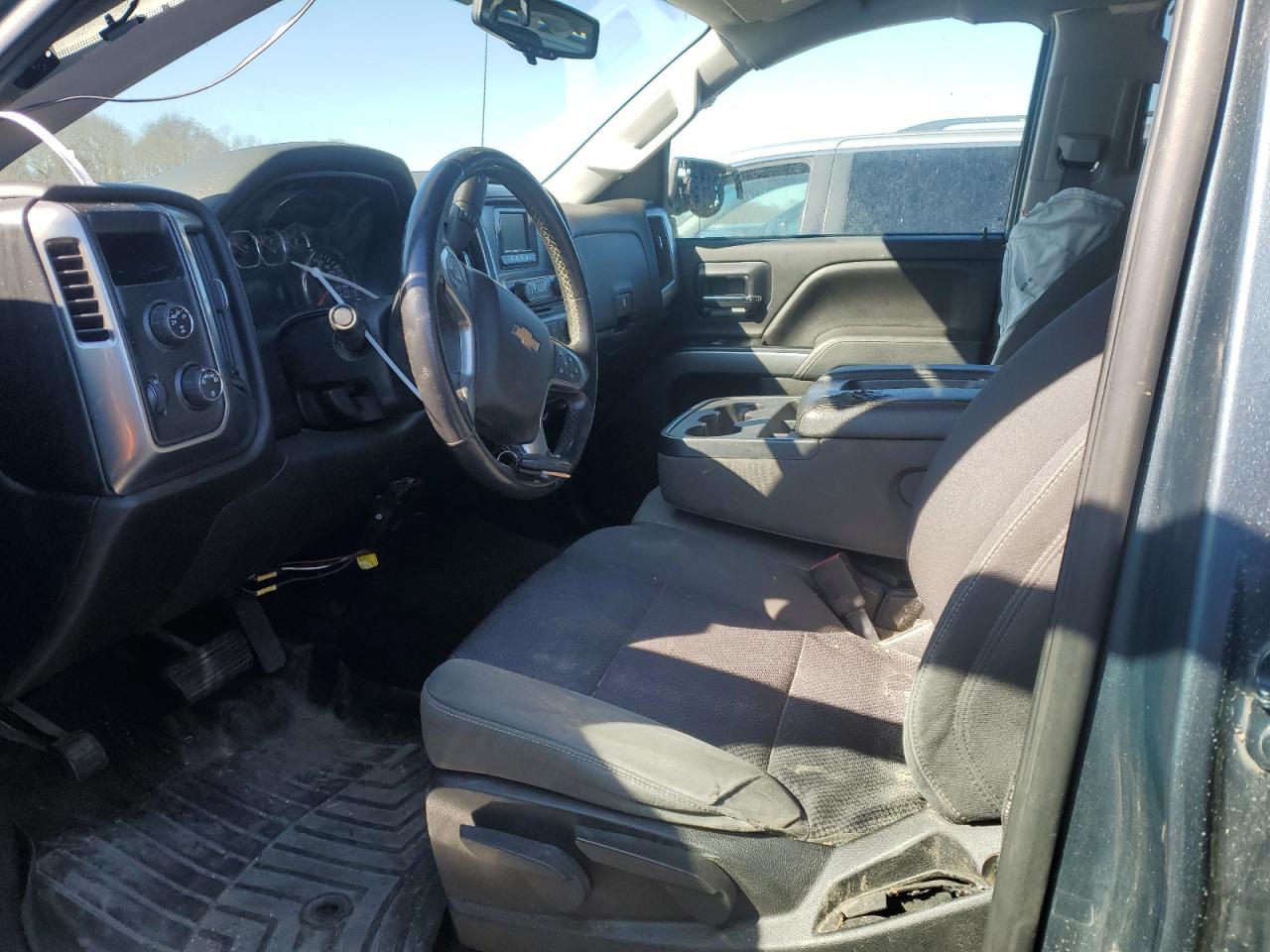 2014 Chevrolet Silverado VIN 3GCUKREC4EG202636 Copart auction photo, front end / side damage thumbnail 7