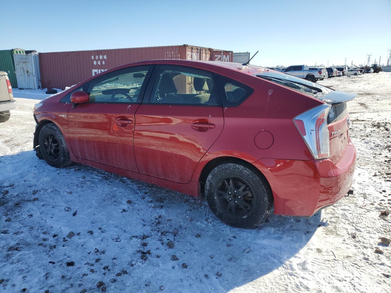 2014 Toyota Prius VIN JTDKN3DU0E1778518 Copart auction photo, front end / minor dent/scratches damage thumbnail 2