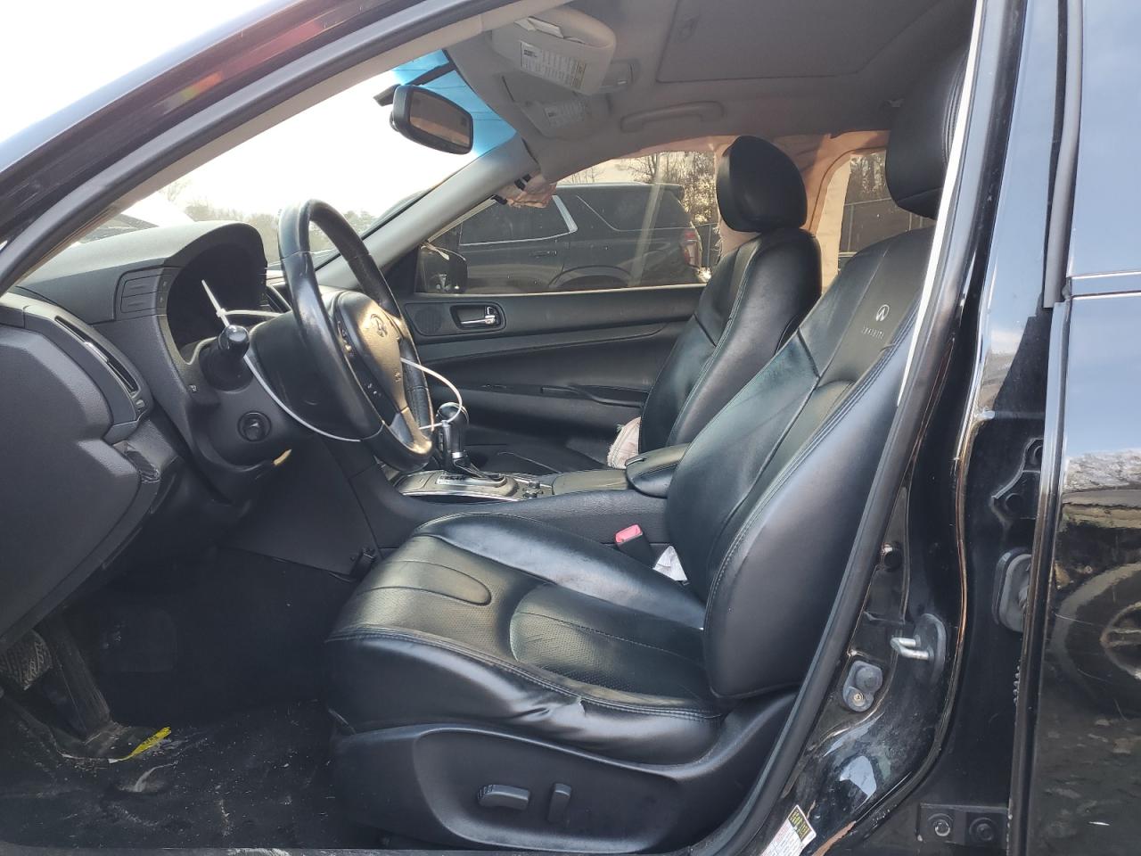 2013 Infiniti G VIN JN1CV6AR3DM762318 Copart auction photo, side / minor dent/scratches damage thumbnail 7
