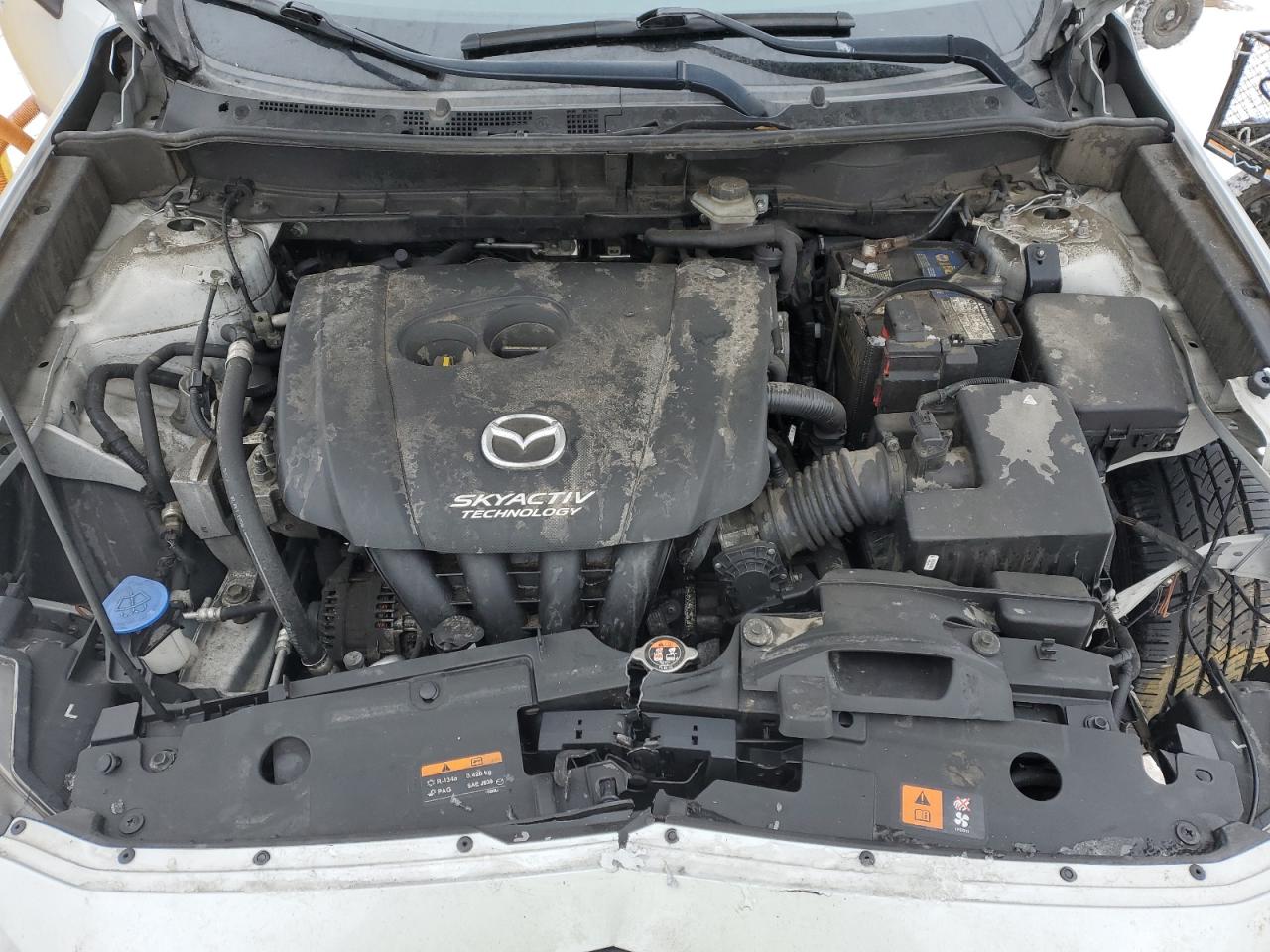 2017 Mazda CX-3 VIN JM1DKFC78H0142650 Copart auction photo, front end / side damage thumbnail 14