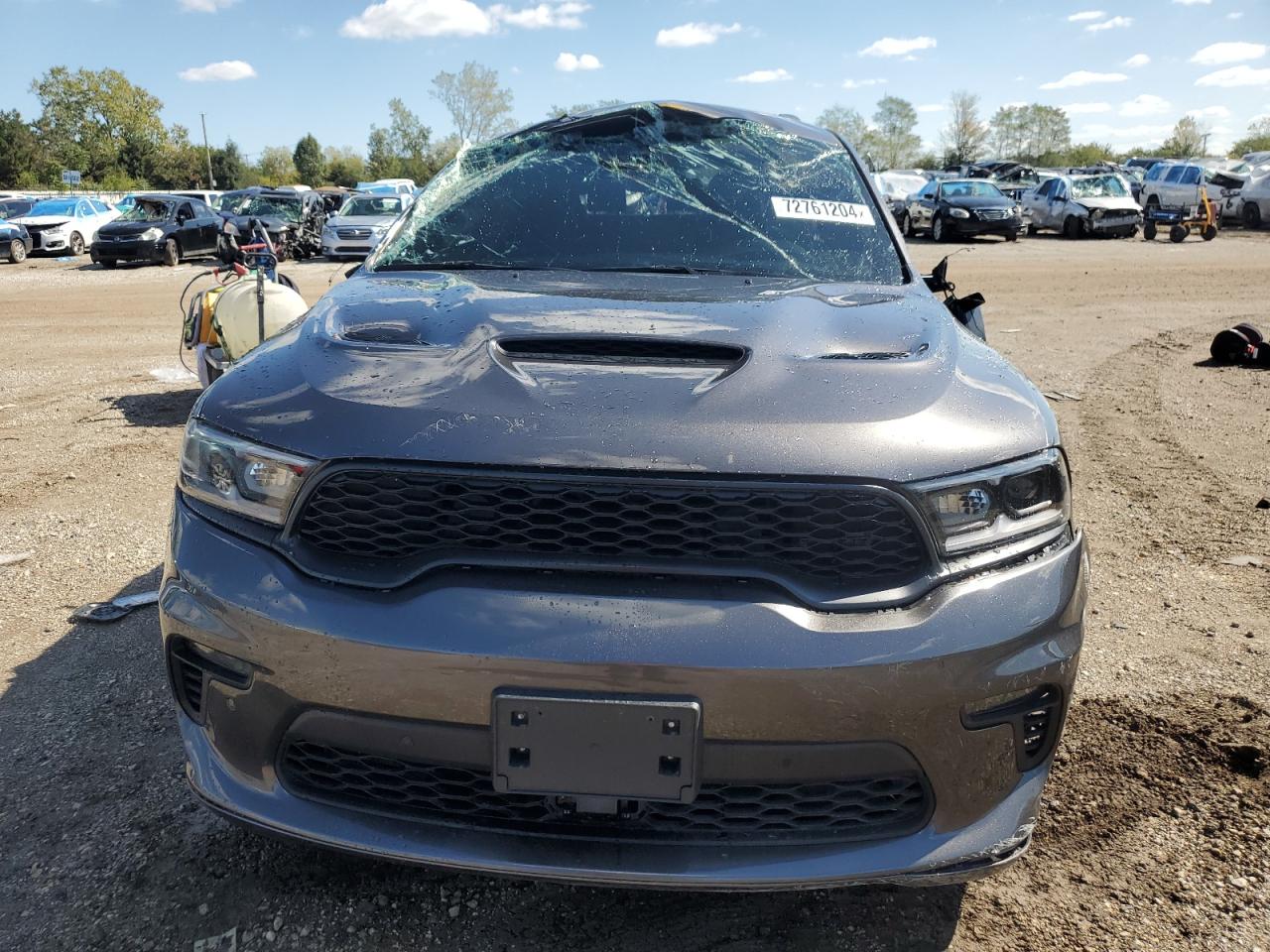 2021 Dodge Durango VIN 1C4SDJCT1MC832380 Copart auction photo, rollover damage thumbnail 5