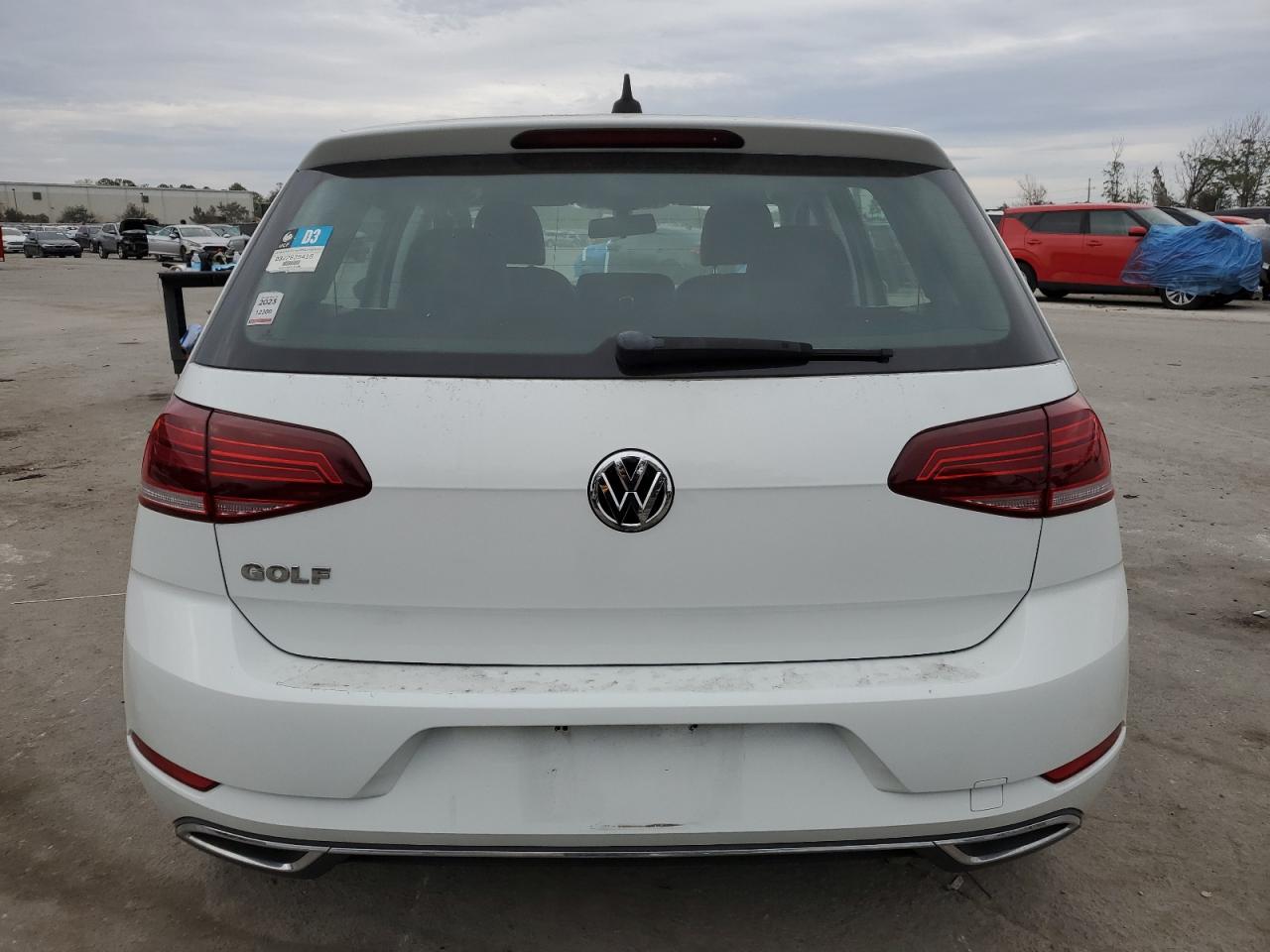 2020 Volkswagen Golf VIN 3VWG57AU2LM010988 Copart auction photo, side damage thumbnail 6