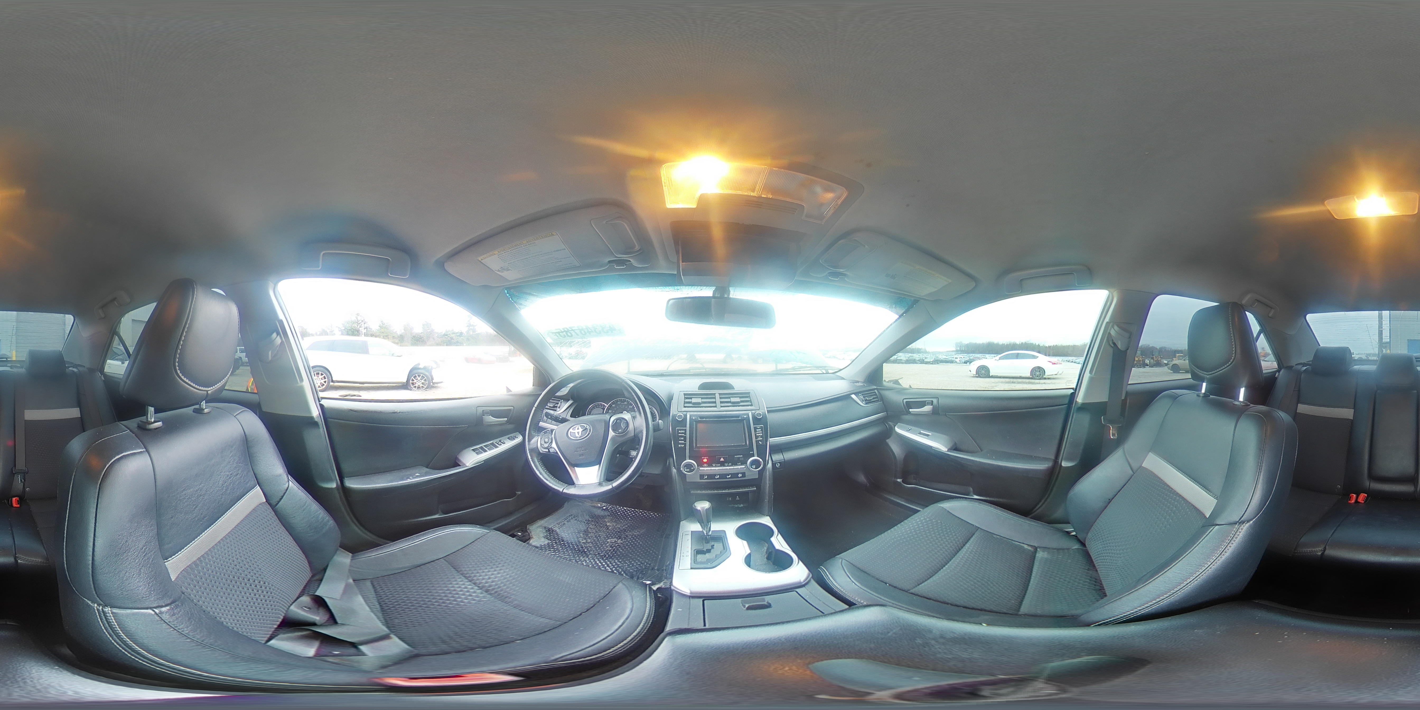 2014 Toyota Camry VIN 4T1BF1FK3EU856006 Copart auction photo, rollover damage thumbnail 14