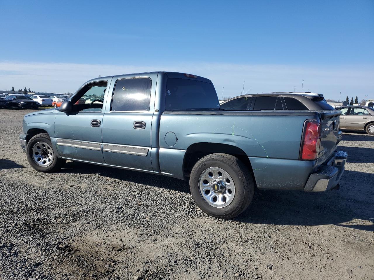 2006 Chevrolet Silverado VIN 2GCEC13T061241188 Copart auction photo, vandalism / side damage thumbnail 2