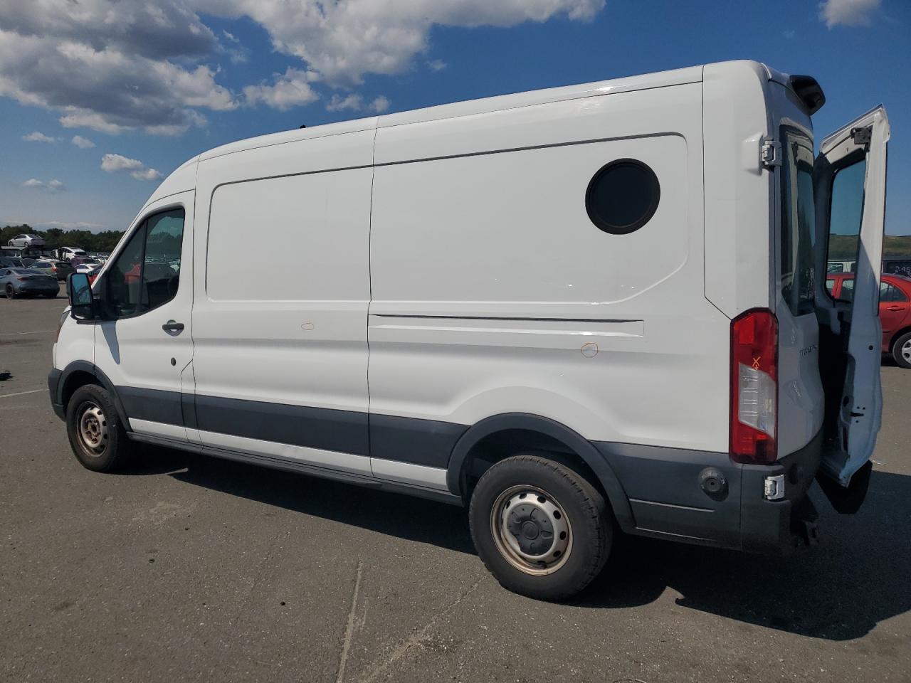 2020 Ford Transit VIN 1FTBR1C85LKA07329 Copart auction photo, rear end damage thumbnail 2