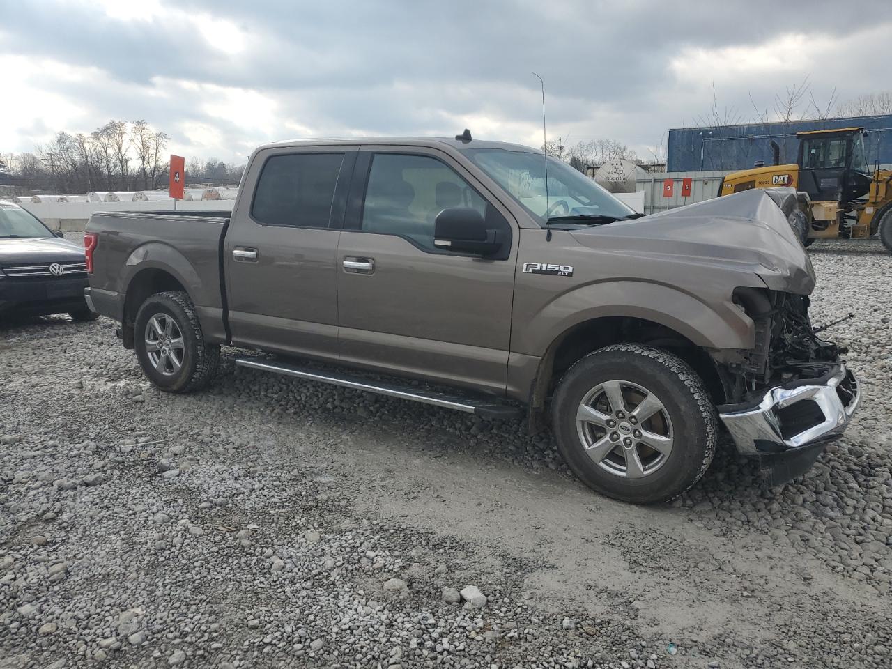 2019 Ford F-150 VIN 1FTEW1EP6KFA93834 Copart auction photo, front end / undercarriage damage thumbnail 4