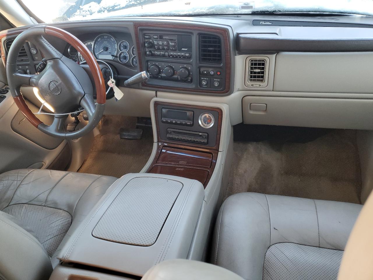 2002 Cadillac Escalade VIN 1GYEK63N92R101833 Copart auction photo, all over damage thumbnail 8