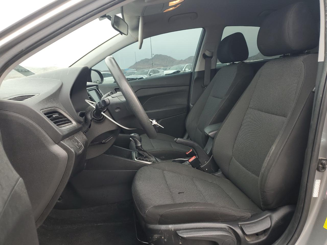 2021 Hyundai Accent VIN 3KPC24A60ME137504 Copart auction photo, front end damage thumbnail 7