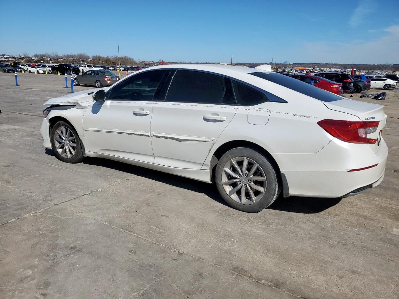 2022 Honda Accord VIN 1HGCV1F12NA045495 Copart auction photo, front end damage thumbnail 2