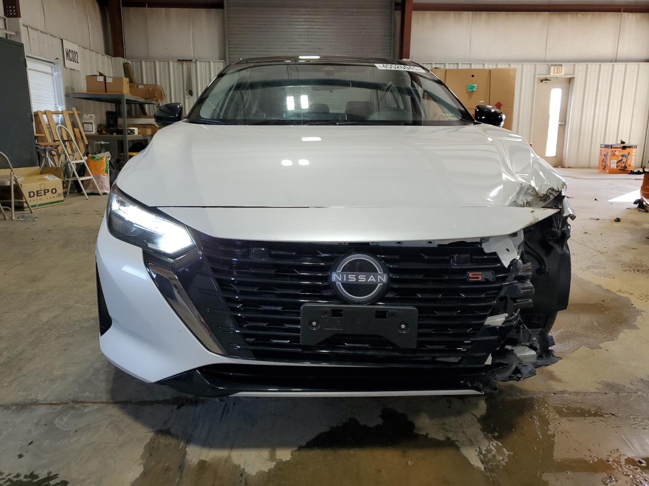 2024 Nissan Sentra VIN 3N1AB8DV0RY333355 Copart auction photo, front end / undercarriage damage thumbnail 5
