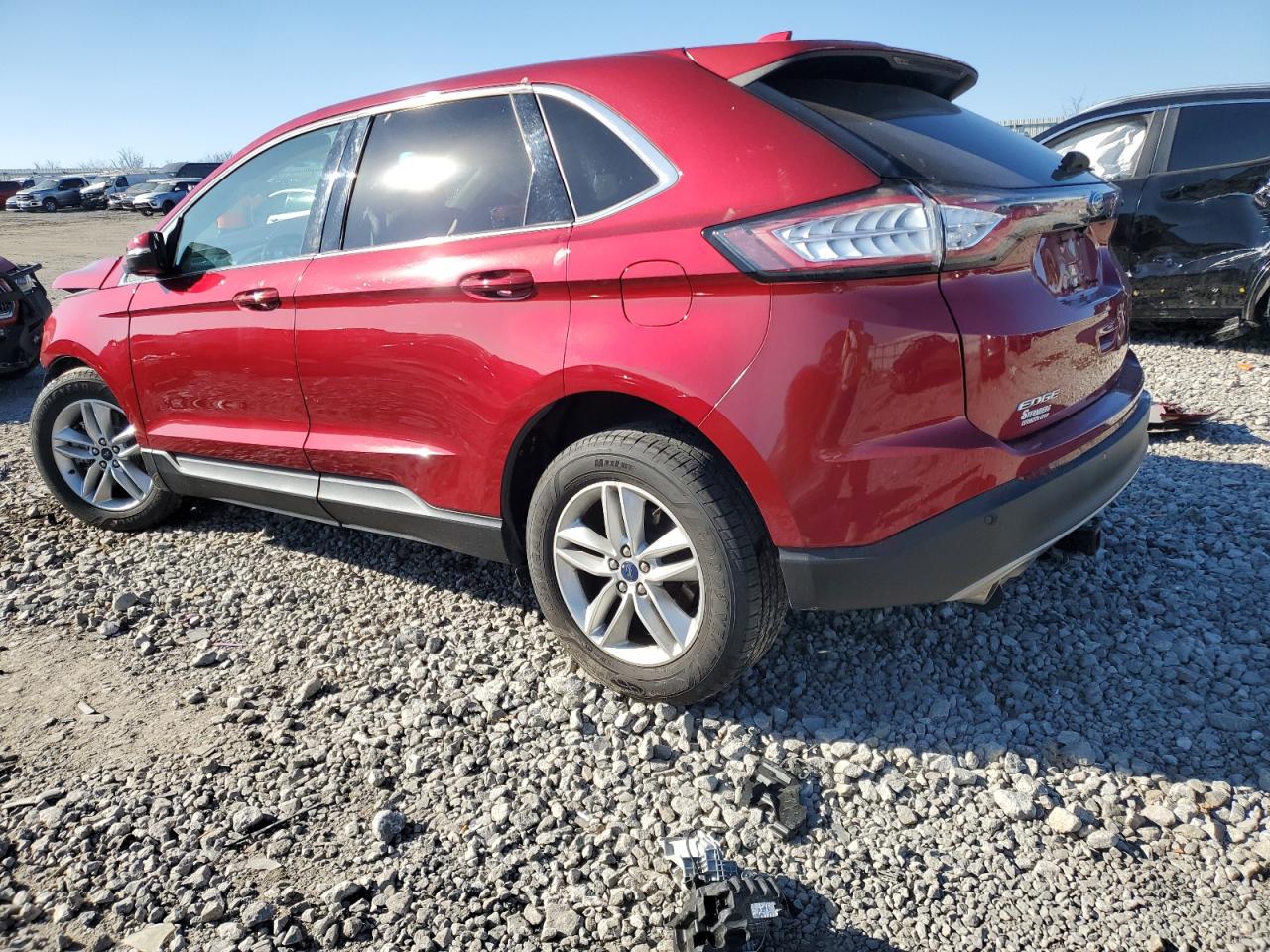 2016 Ford Edge VIN 2FMPK4J86GBB24024 Copart auction photo, front end damage thumbnail 2