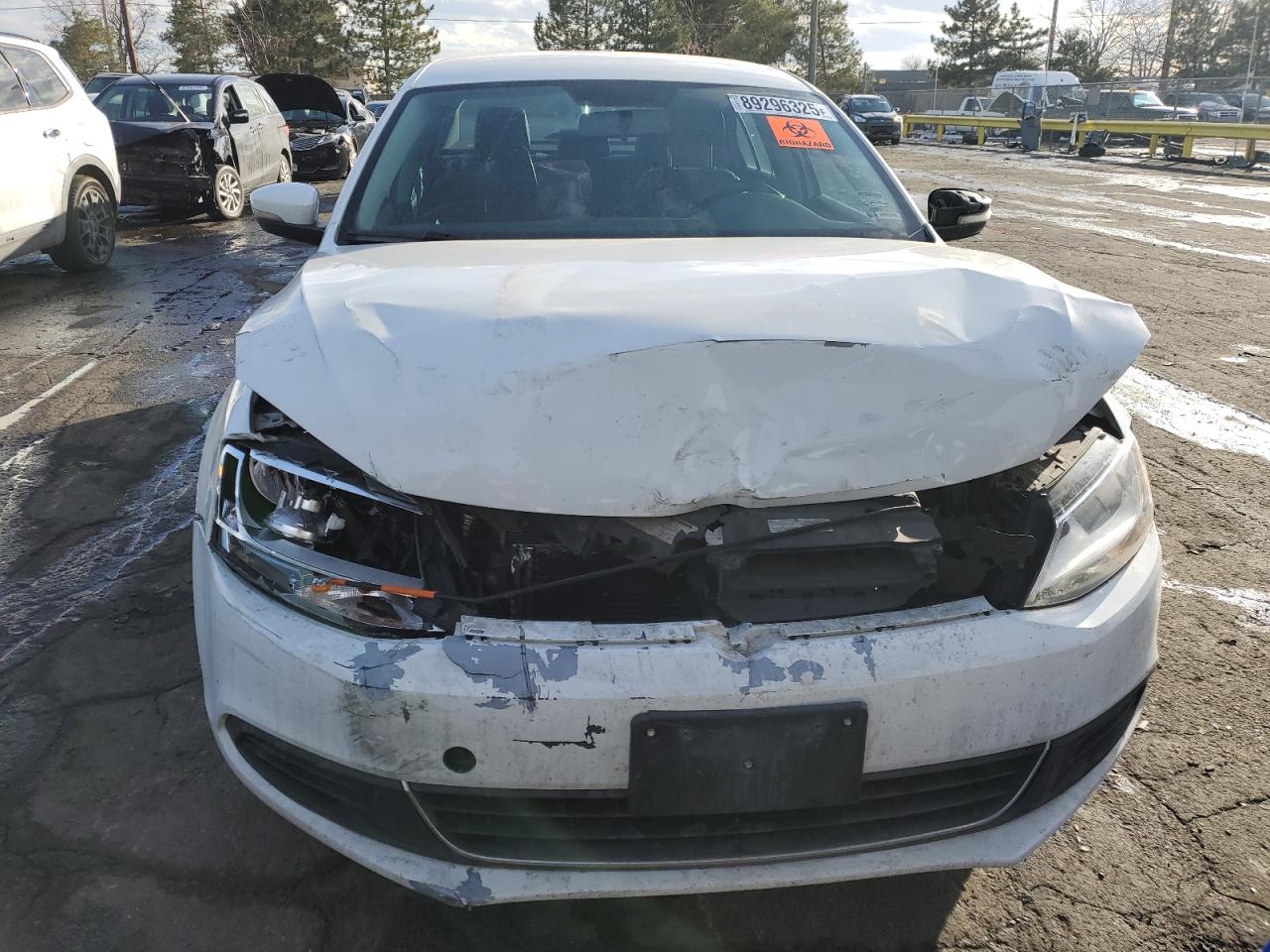 2014 Volkswagen Jetta VIN 3VWB07AJ5EM334034 Copart auction photo, biohazard/chemical / front end damage thumbnail 5