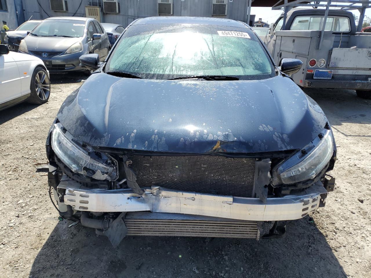 2016 Honda Civic VIN 19XFC1F31GE026553 Copart auction photo, front end / rear end damage thumbnail 5