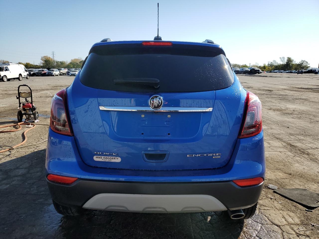2018 Buick Encore VIN KL4CJGSB8JB529102 Copart auction photo, front end / side damage thumbnail 6