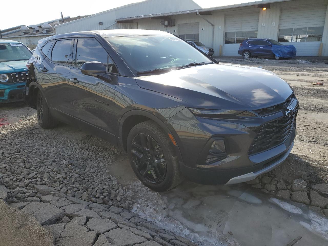2021 Chevrolet Blazer VIN 3GNKBCR41MS561209 Copart auction photo, all over damage thumbnail 4