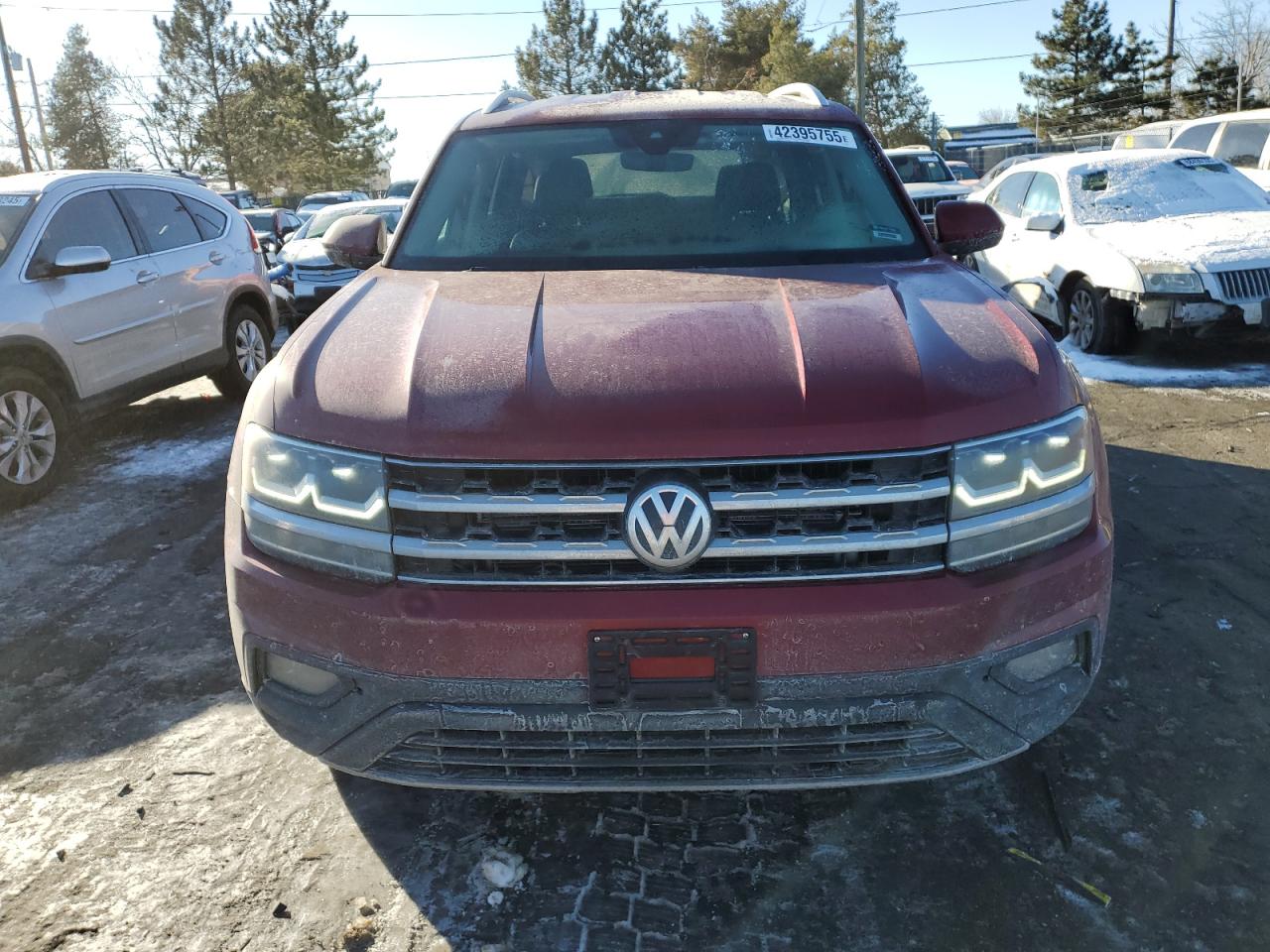 2018 Volkswagen Atlas VIN 1V2LR2CA4JC540436 Copart auction photo, front end damage thumbnail 5