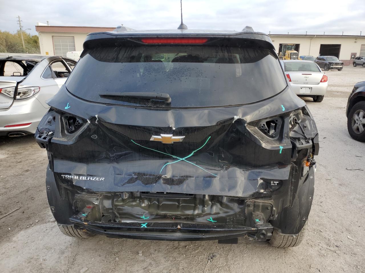 2023 Chevrolet TrailBlazer VIN KL79MPSL9PB211351 Copart auction photo, rear end / minor dent/scratches damage thumbnail 6