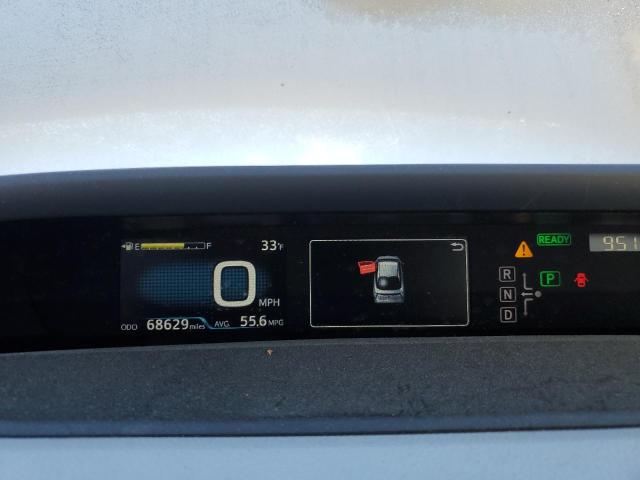 2017 Toyota Prius VIN JTDKBRFU2H3044626 Copart auction photo, front end / minor dent/scratches damage thumbnail 9