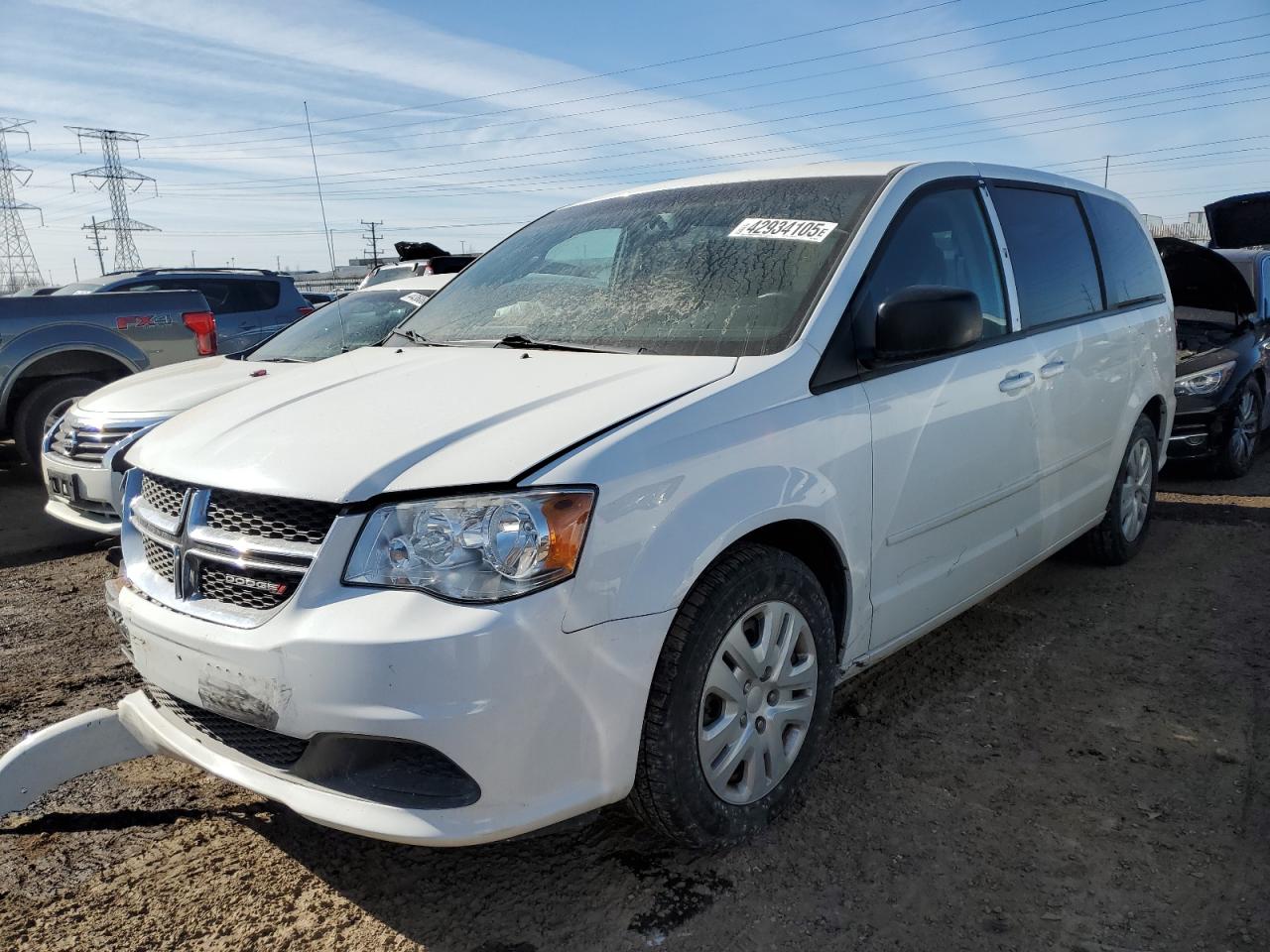 2015 Dodge Caravan VIN 2C4RDGBG5FR668874