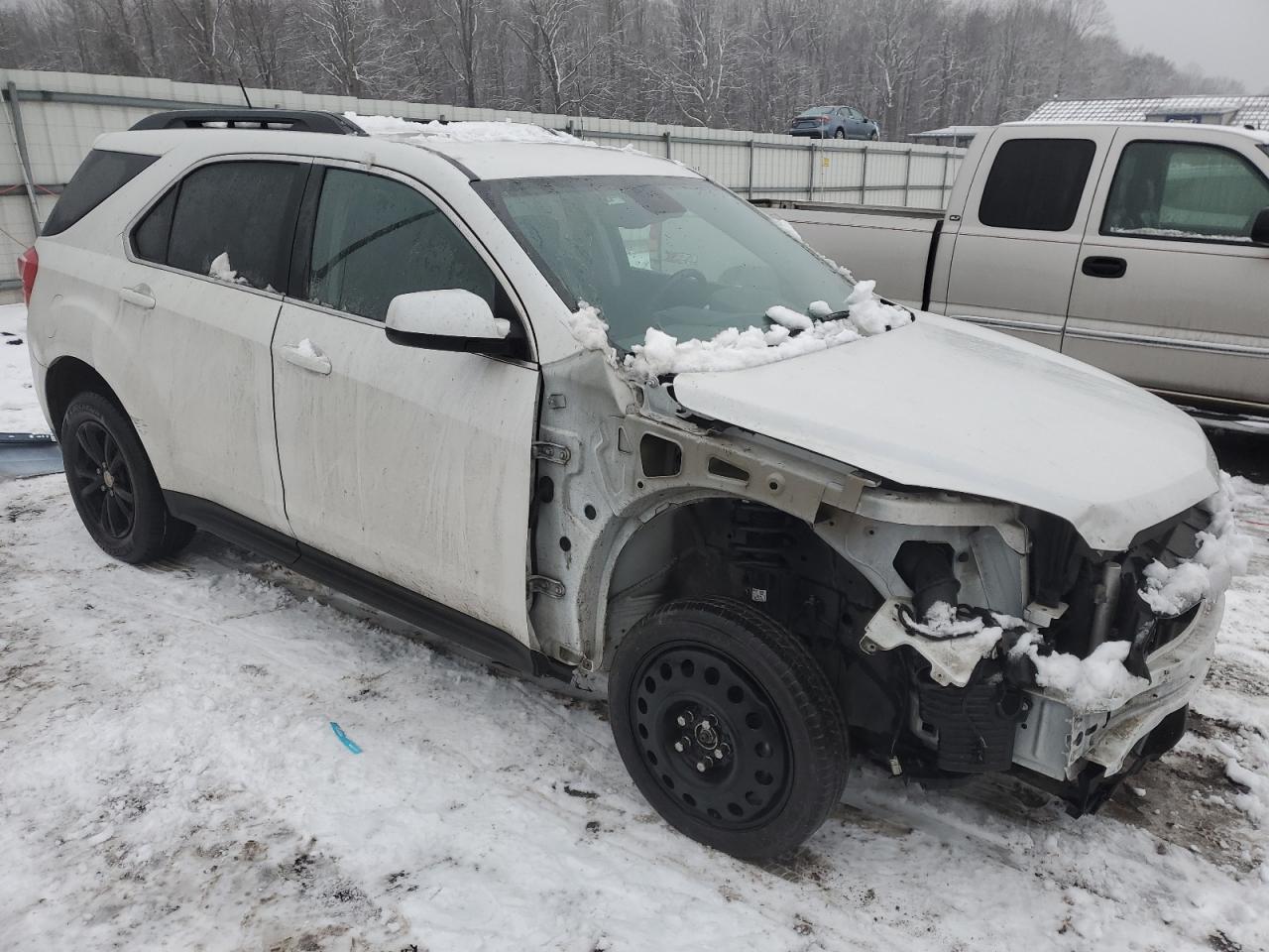 2016 Chevrolet Equinox VIN 2GNALCEKXG1186692 Copart auction photo, front end / side damage thumbnail 4