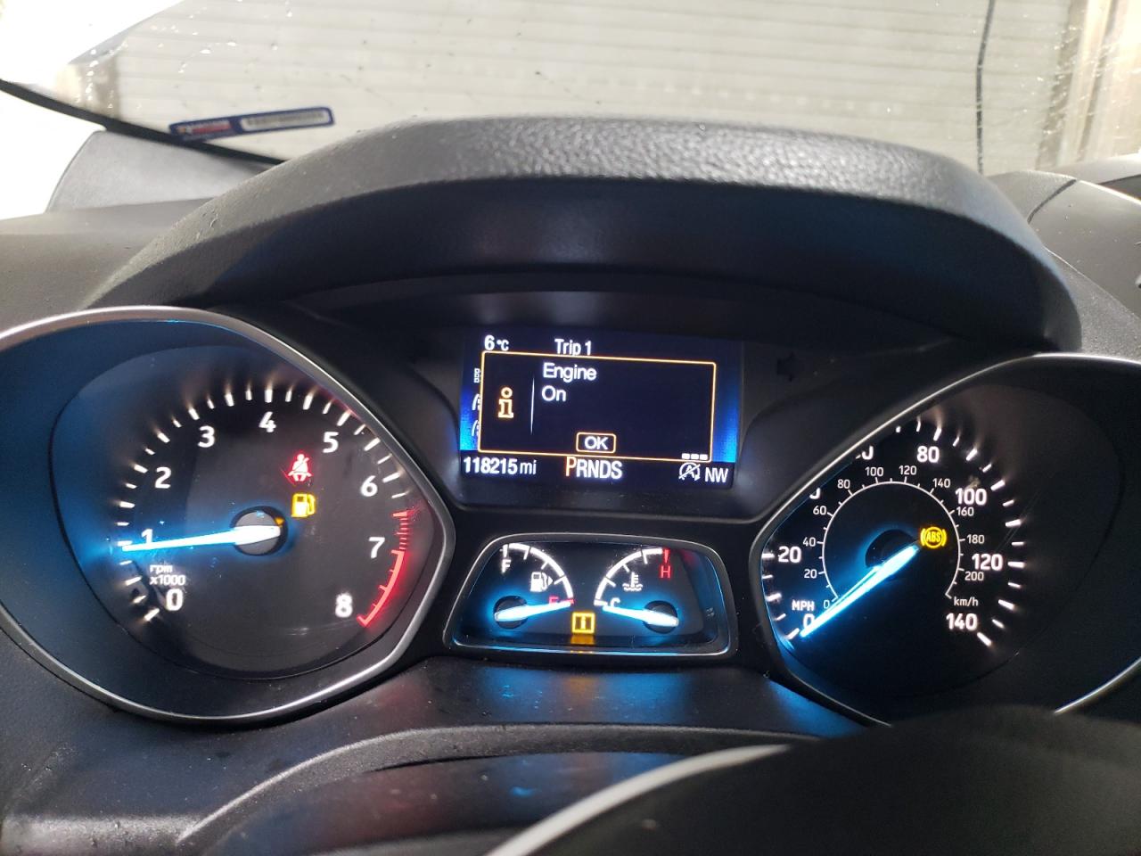 2017 Ford Escape VIN 1FMCU9G95HUB88203 Copart auction photo, front end damage thumbnail 9
