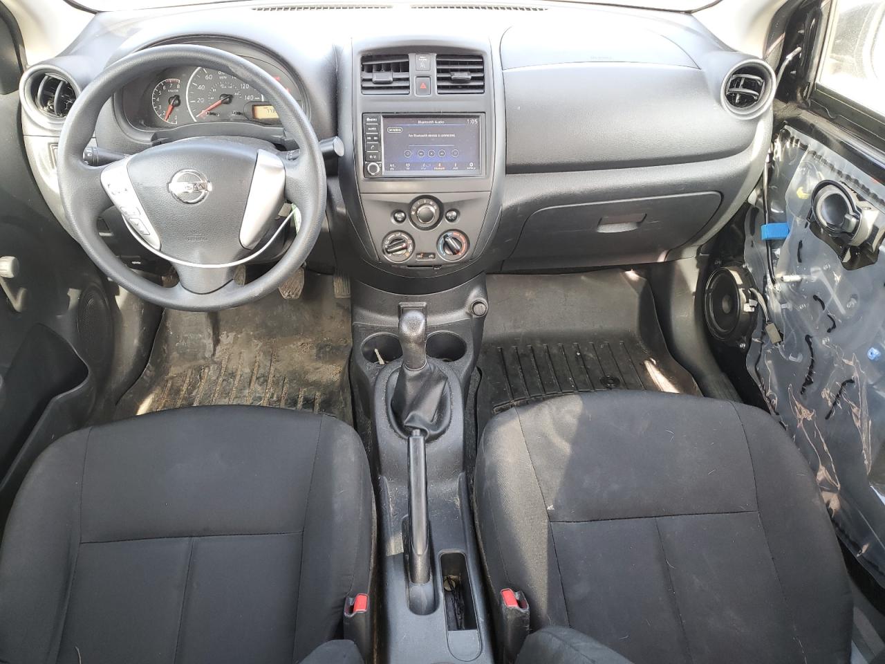 2019 Nissan Versa VIN 3N1CN7AP1KL800902 Copart auction photo, side / rear end damage thumbnail 8