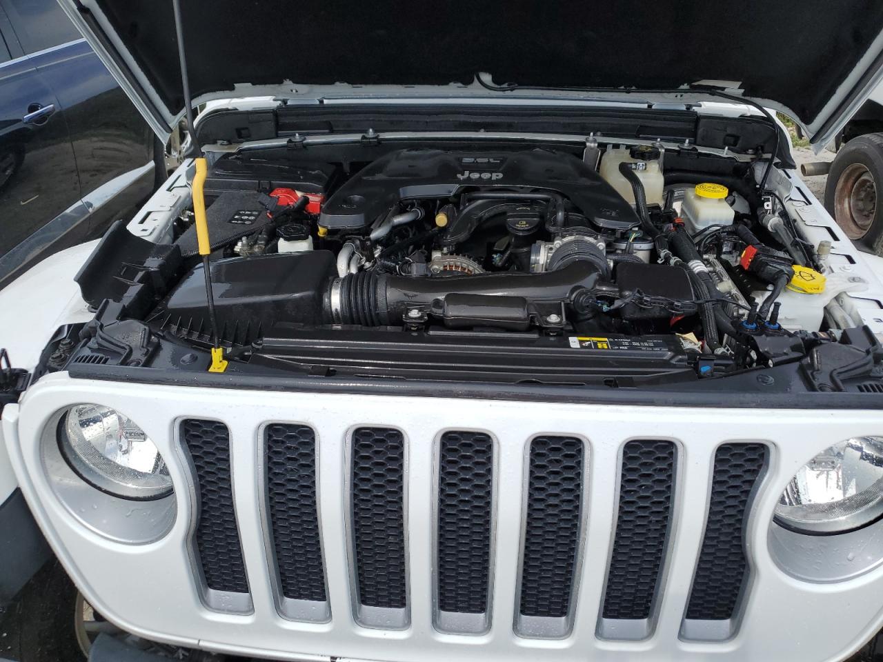 2018 Jeep Wrangler VIN 1C4HJXEG0JW299986 Copart auction photo, water/flood damage thumbnail 12